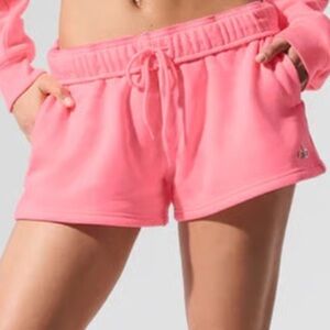ALO Yoga Neon Bubblegum Shorts